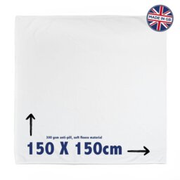Rackhams Queen of Farts Playing Card Design - Luxury Fleece Blanket 150cm X 150cm - thumbnail 6