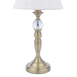 Rackhams Edwina Antique Brass Touch Table Lamp - thumbnail 6