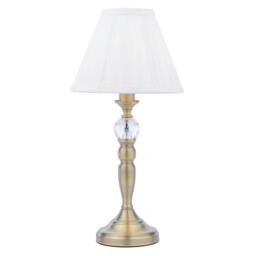Rackhams Edwina Antique Brass Touch Table Lamp - thumbnail 3