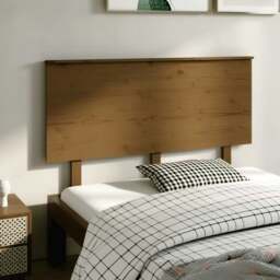 Rackhams Bed Headboard Honey Brown 139x6x82.5 cm Solid Wood Pine