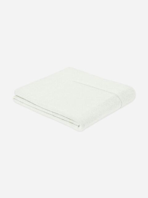Rackhams Baby Essential Cotton Blanket in Ivory - Ivory - One size - image 1