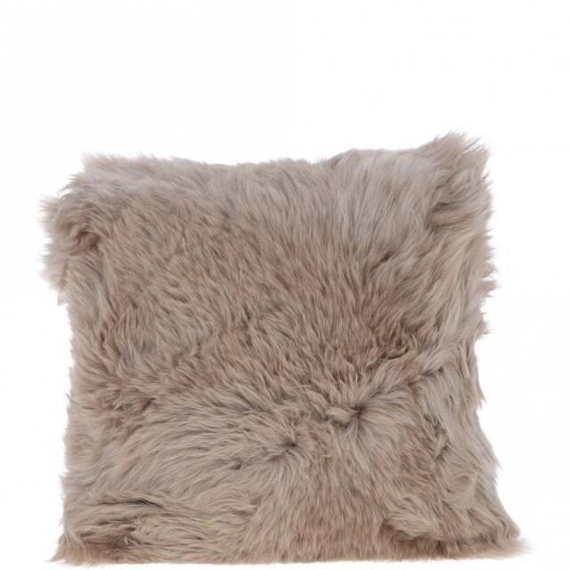 Rackhams Sheepskin Cushion - One Size - Camel - Sheepskin