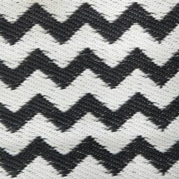 Rackhams 1.5m x 2.1m Atlantis Large Outdoor Alfresco Patio Rug Mat in Onyx - thumbnail 5