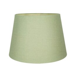 Rackhams Traditional 8 Inch Olive Green Linen Drum Table/Pendant Lamp Shade 40w Maximum - thumbnail 3