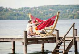 Rackhams Apollo Fuego Hammock & Stand Set - thumbnail 2