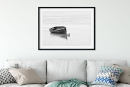 Rackhams The Rowing Boat - Framed Print 20 x 16 inch - thumbnail 1