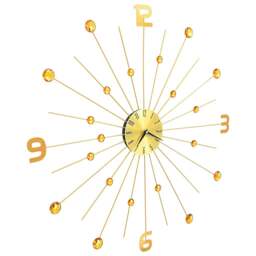 Rackhams Wall Clock Metal 70 cm Golden - thumbnail 3