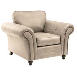 Rackhams Oakland Marble Leather Armchair - thumbnail 2