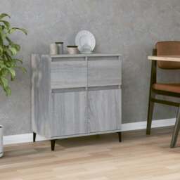 Rackhams Sideboard Grey Sonoma 60x35x70 cm Engineered Wood