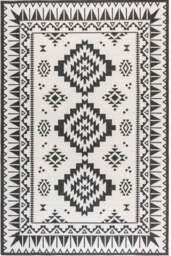 Rackhams Dynamic Indoor & Outdoor Reversible Black Rug - 160X230 cm - thumbnail 5