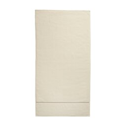 Rackhams Zero Twist Satin Stitch Cotton Towel - Cream - Hand Towel - thumbnail 5