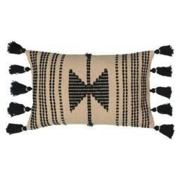 Rackhams Sagar Stitched Cushion Cover - Clay - One Size - Clay - 100% Cotton - thumbnail 1