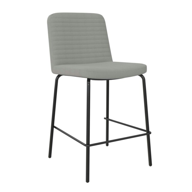 Rackhams Corey Counter Stool Grey Linen - Grey - image 1
