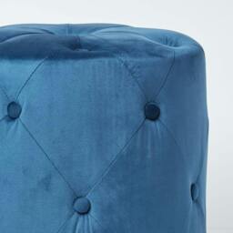 Rackhams Windsor Velvet Footstool - Mustard Yellow - thumbnail 5