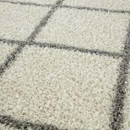 Rackhams Moroccan Ivory Shaggy Rug - 500 - 60X110 cm - thumbnail 2