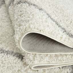 Rackhams Moroccan Ivory Shaggy Rug - 500 - 60X110 cm - thumbnail 3