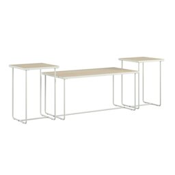 Rackhams Dante Coffee And End Table Set Natural - thumbnail 2