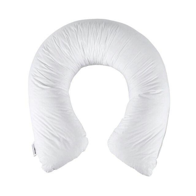 Rackhams U Shaped Comfort Pregnancy Pillow Goose Feather and Down - image 1