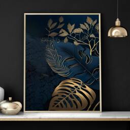 Rackhams Large Framed Wall Pictures For Living Room - Set of 3 wall art prints - A3 11.69 x 16.54 in / 29.7 x 42 cm - Satin Photo paper 280 gsm - Oak Frame - thumbnail 6