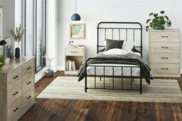 Rackhams BrEZ Build Pearce 4 DRW Dresser Light Oak - Brown - thumbnail 3