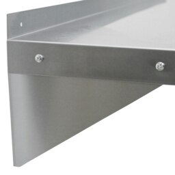 Rackhams 6ft Stainless Steel Catering Bench & 2 x Wall Mounted Shelves - thumbnail 5