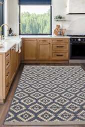 Rackhams County Genesis Blue Rug – Indoor & Outdoor - 200X290 cm - thumbnail 4