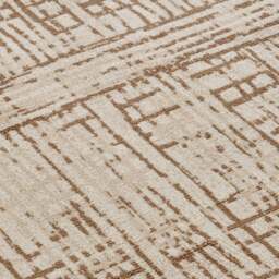 Rackhams Terrain Designer Shortpile – Modern Geometric Rug - Brown - 200X280 cm - thumbnail 2
