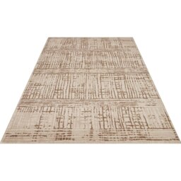 Rackhams Terrain Designer Shortpile – Modern Geometric Rug - Brown - 200X280 cm - thumbnail 4