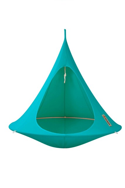 Rackhams Double Cacoon Hanging Chair - Turquoise - image 1