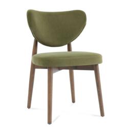 Rackhams Luxecraft Fabric Chair - Olive Green (Set of 2) - thumbnail 1