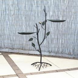 Rackhams Ornamental Free Standing, Weather Resistant, Easy Assemble Bird Bath and Feeder - thumbnail 5