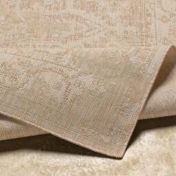 Rackhams Tuareg-Vintage Beige Ivory Traditional Boho In- & Outdoor Jute-Look Rug - 160 x 213 cm - thumbnail 4