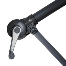 Rackhams Cantilever Parasol 3m With Full Fan Base – Green - thumbnail 6