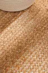 Rackhams Sharmila Jute Rug Natural Brown - Handwoven - 160X230 cm - thumbnail 5