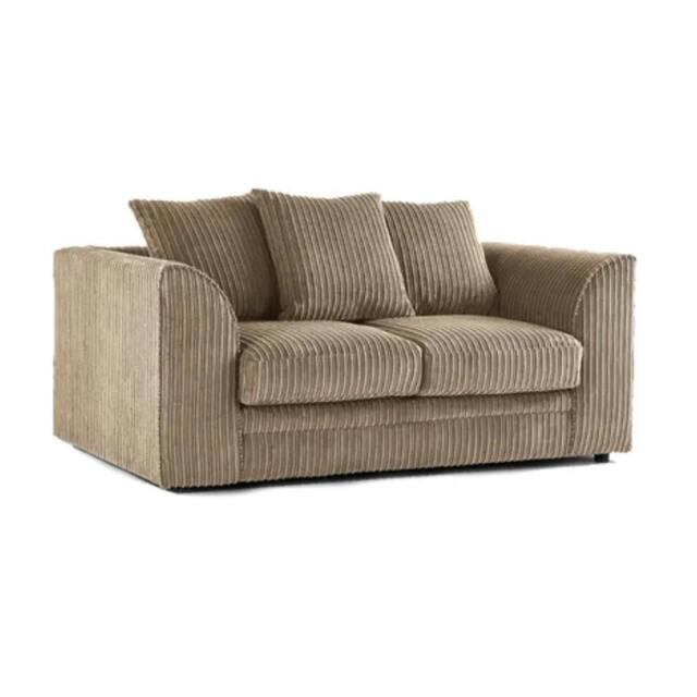 Rackhams Chicago Scatter Back Living Room Furniture Range - Café Mocha - 2 Seater - image 1