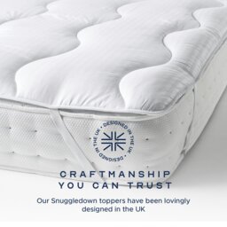 Rackhams Scandinavian Hollowfibre Mattress Topper - Super King - Mattress Topper - thumbnail 4