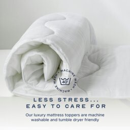 Rackhams Scandinavian Hollowfibre Mattress Topper - Super King - Mattress Topper - thumbnail 6