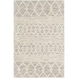 Rackhams Hygge-Hand Woven Charcoal White Wool Global Rug - 91 x 152 cm - thumbnail 2