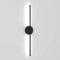 Rackhams 10W Black LED Wall Sconce Linear Wall Light Fixture - Warm - thumbnail 4