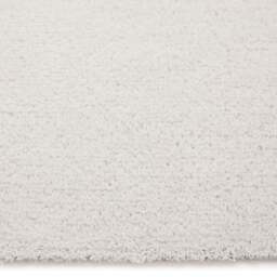 Rackhams My Soft Bathroom Mat – White Washable - Oval - thumbnail 3
