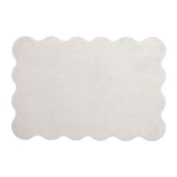 Rackhams My Soft Bathroom Mat – White Washable - Oval - thumbnail 6
