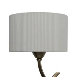 Rackhams Justina Antique Brass Table Lamp - thumbnail 5