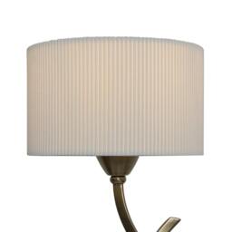 Rackhams Justina Antique Brass Table Lamp - thumbnail 4