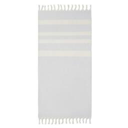 Rackhams Agoura Hammam Towel - Grey - One Size - Grey - 55% Recycled Polyester/45% Recycled Cotton - thumbnail 1