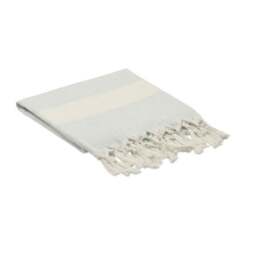 Rackhams Agoura Hammam Towel - Grey - One Size - Grey - 55% Recycled Polyester/45% Recycled Cotton - thumbnail 3