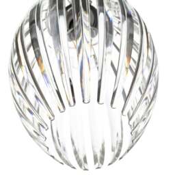 Rackhams Modern Designer Easy Fit Pendant Shade with Beautiful Clear Acrylic Curved Rods - thumbnail 3