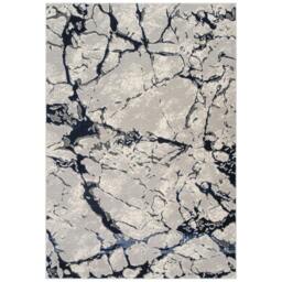 Rackhams Venice Modern Shimmer Rug - Blue - 120cm x 170cm (4ft x 5.5ft) - thumbnail 3