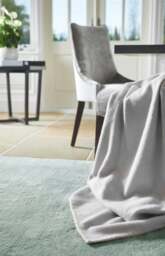 Rackhams Hush Solid Aqua Luxury Rug - 120X170 cm - thumbnail 4