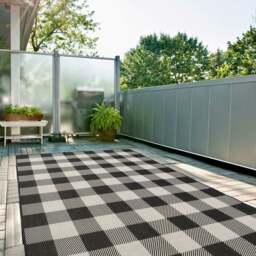 Rackhams Ecology Outdoor Rug Black - 700BL - 120X170 cm - thumbnail 6