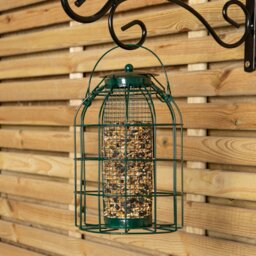 Rackhams Pack of 4 Wild Bird Hanging Nut Feeder with Squirrel Guard - thumbnail 2